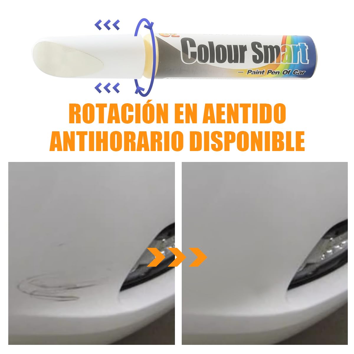 2 Piezas Bolígrafo Pintura Retoque Automotriz,Pintura para Carro,Removedor de Rayones para Arañazos Leves,Pintura para Rayones para Automotriz Carro,Autos, Motocicleta,Barco,MetáLicas o de Plástico