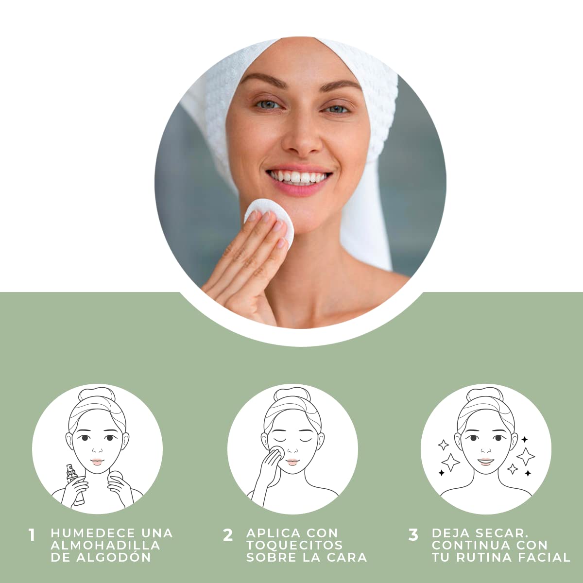 Kit Cuidado Facial: Tónico con Tea Tree + Agua de Rosas con Aloe Vera y Vitamina C - La combinación IDEAL para una Piel RADIANTE e HIDRATADA. 125 ml