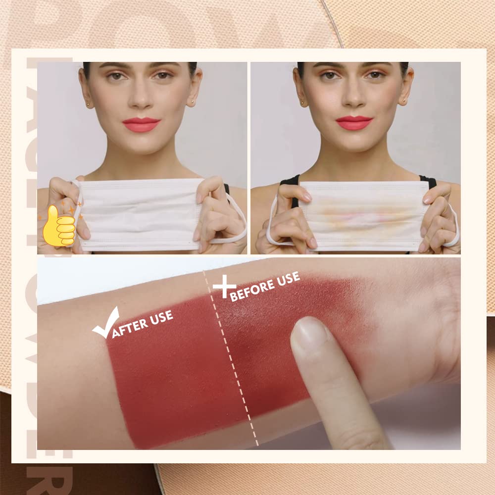 Base Polvo Compacto SACE LADY Control de Aceite Mate, Maquillaje Duradero Con Harina Impermeable, Adecuado Para Cosméticos Femeninos Sin Defectos (03, 0.35Oz)