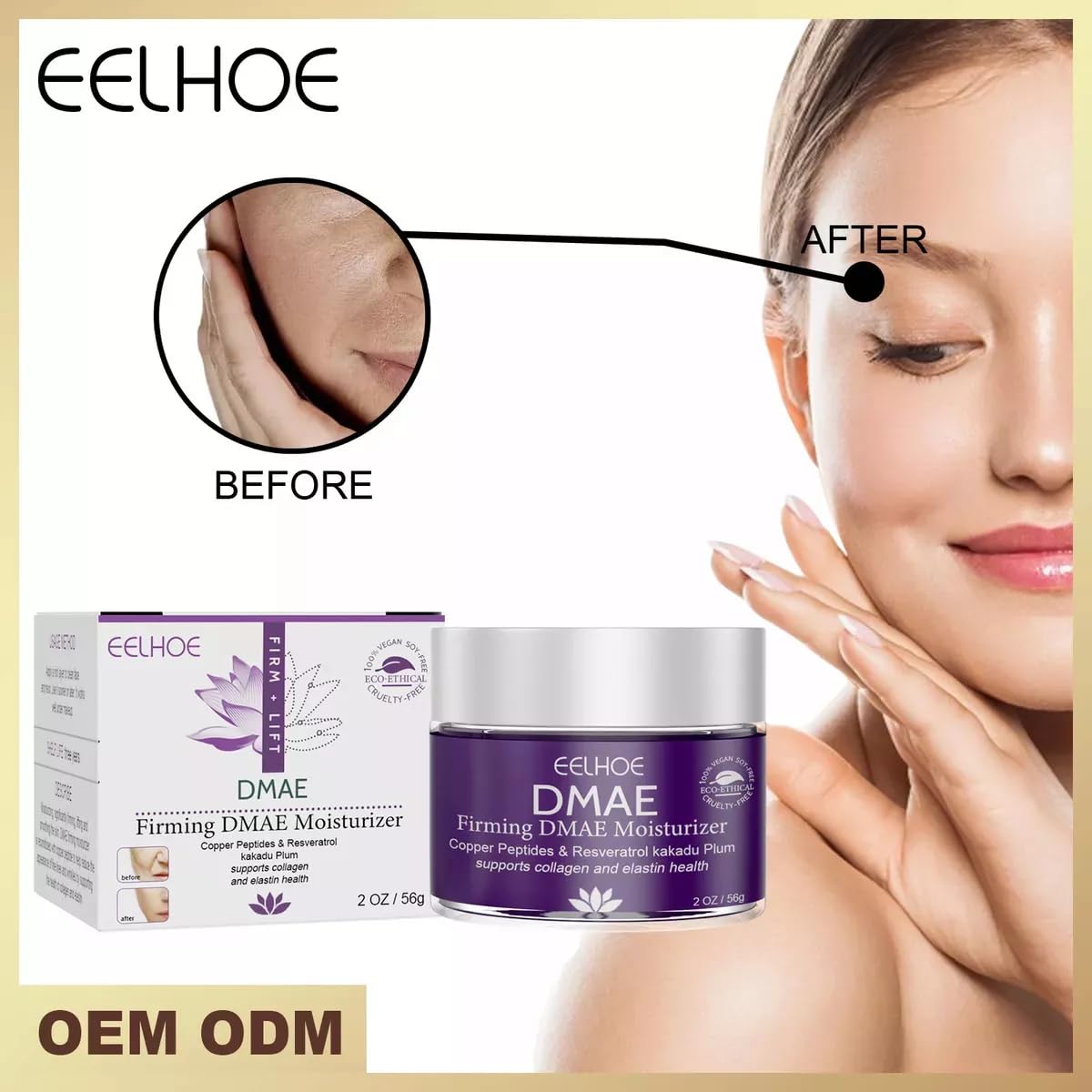 Naturals Hyaluronic Lift Crema para la piel firme, humectante facial con antienvejecimiento, hidratante, ayuda a reducir las líneas finas y las arrugas