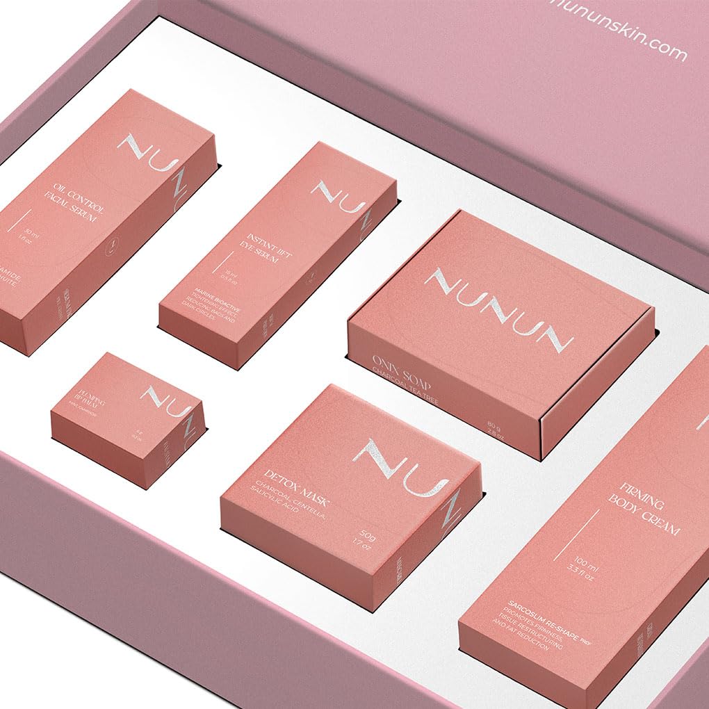 NUNUN SKIN Set Oil Control , Skin Care Control de Cutis graso