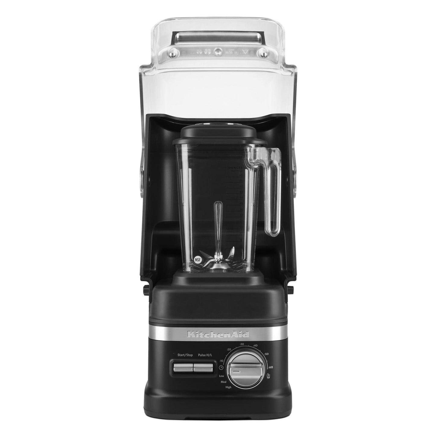 KitchenAid KSBC1B2BM NSF Enclosure Commercial Blender, 60 oz, Black Matte