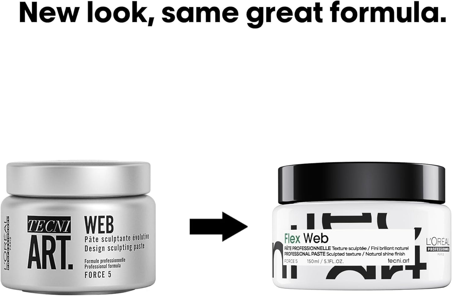 LOreal Tecni Art Force 5 Web Design Sculpting Paste for Unisex Paste 5 oz
