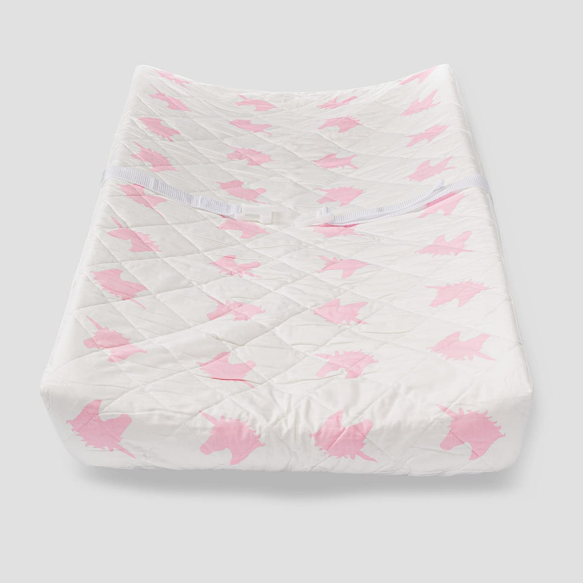 Layette by Monica + Andy - Funda orgánica para cambiador, diseño de unicornio