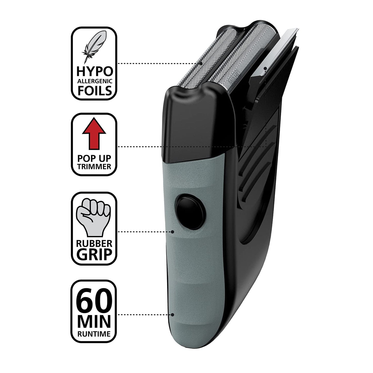 Wahl Bump-free Rechargeable Foil Shaver, #7339-300