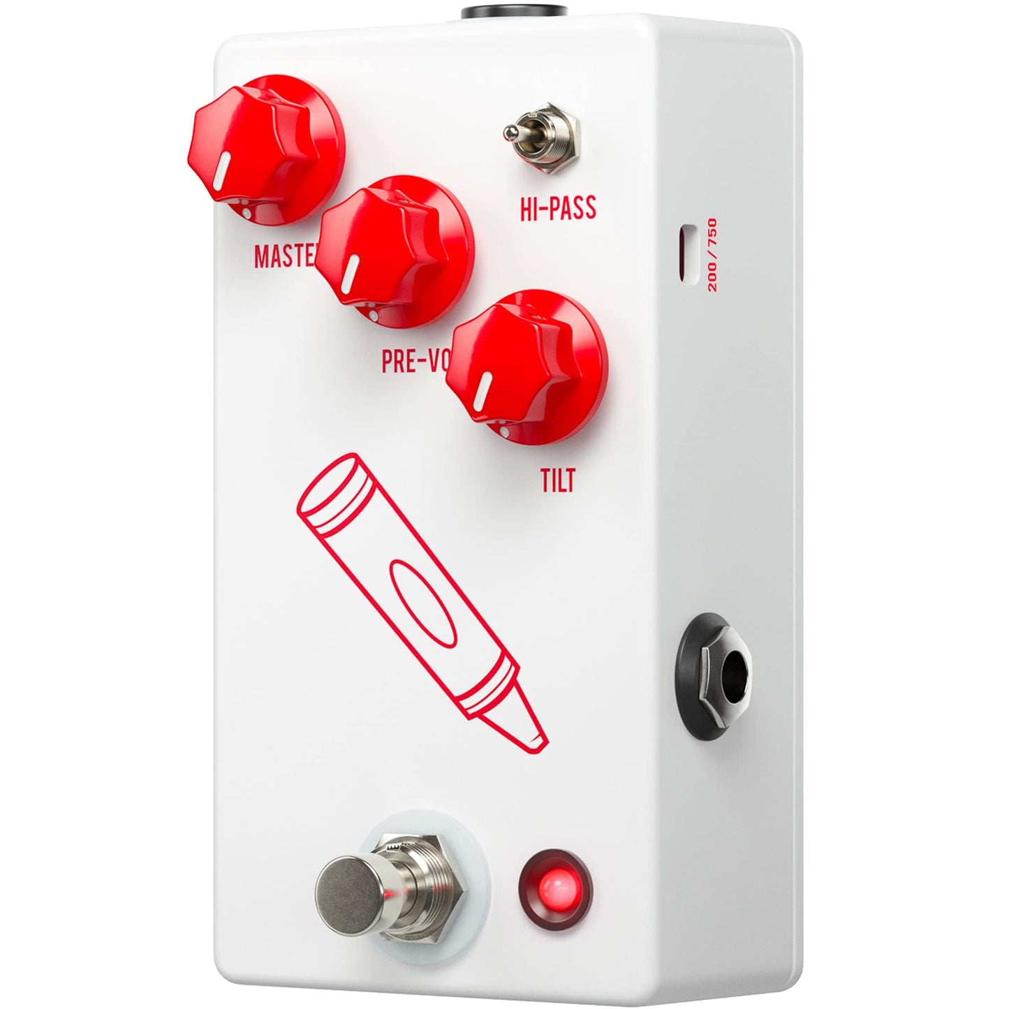 JHS Crayon Fuzz Pedal de efectos de guitarra
