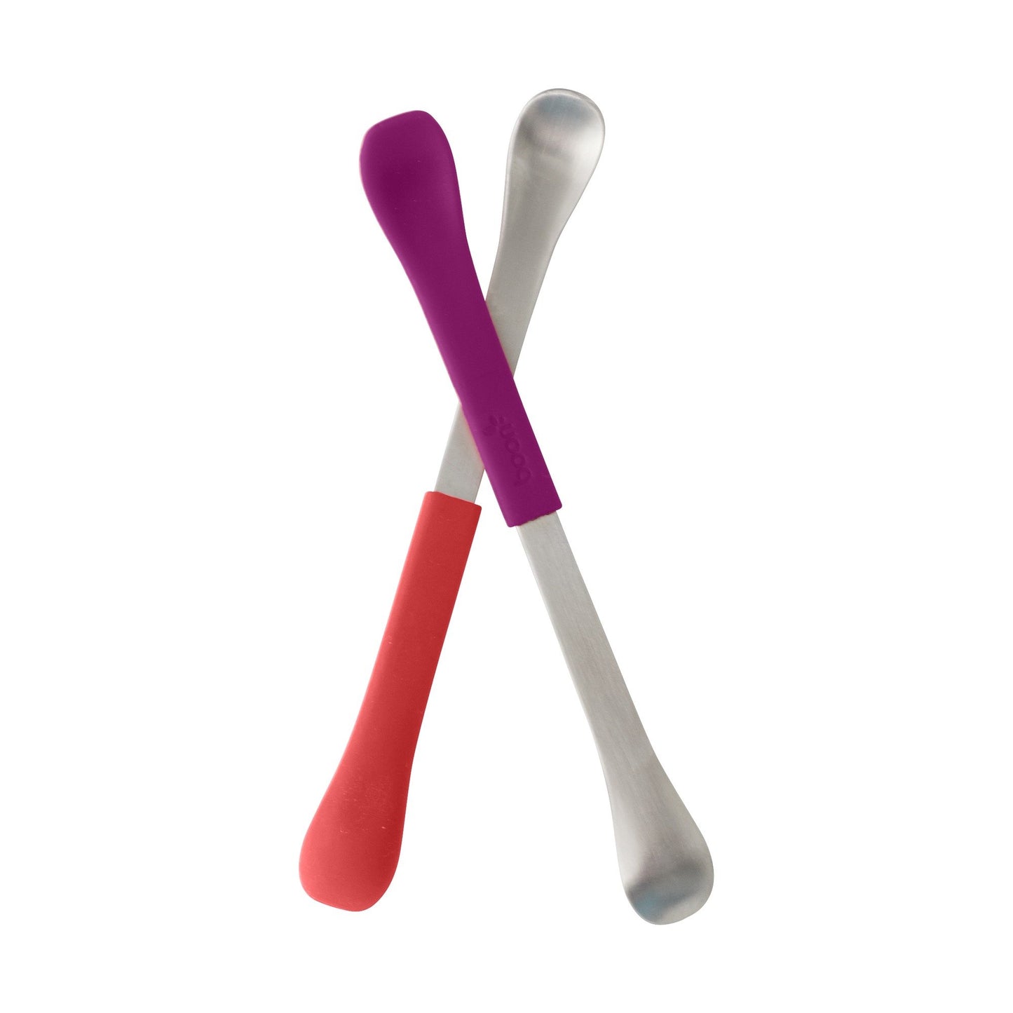 Boon B10149 Cuchara 2-en-1, rosa/morado