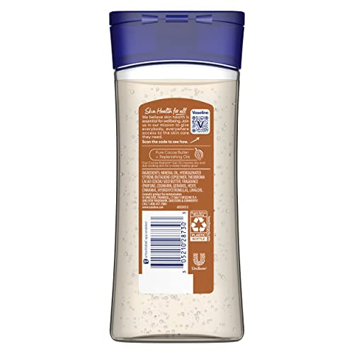 Vaseline Intensive Care Body Gel Oil Cocoa Radiant 6.8 oz, Pack of 3