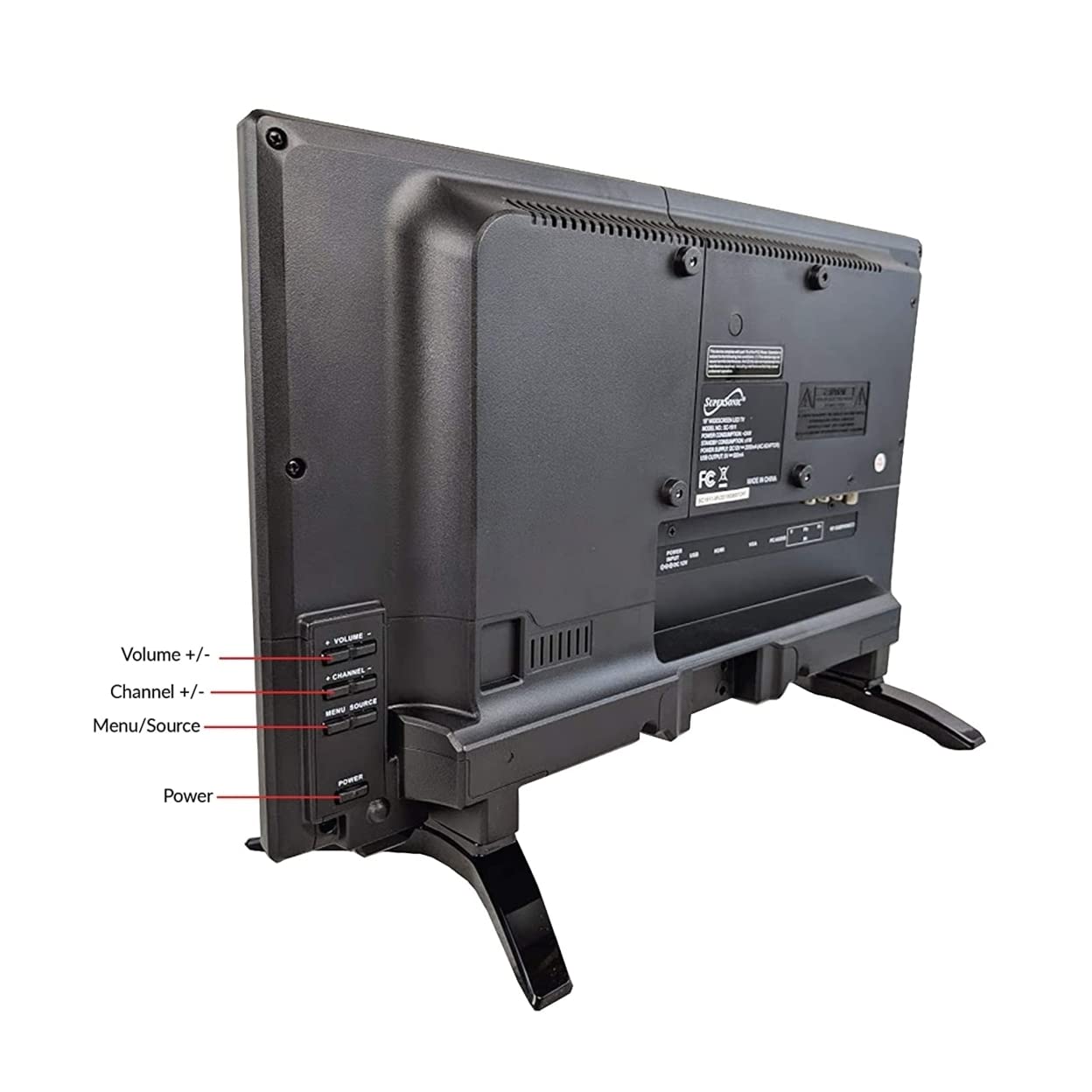 Televisor Supersonic SC-1911 Negro 48.3 cm 1366 x 768 Pixeles ATSC