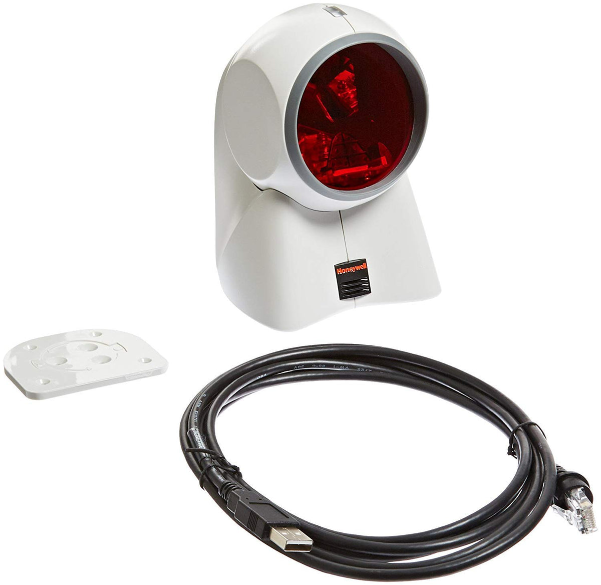 Escáner de Código de Barras Honeywell USB Blanco con Cable