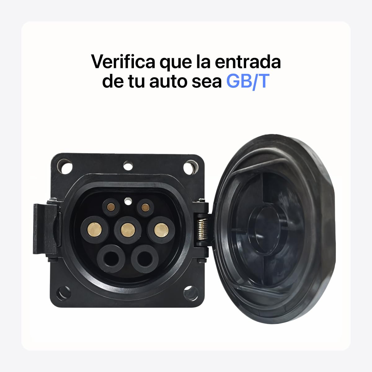 EVOLADO Kit GBT - Adaptador Type 1 (J1772) a GB/T y Tesla a GB/T, Adaptador Universal para Vehículos Eléctricos
