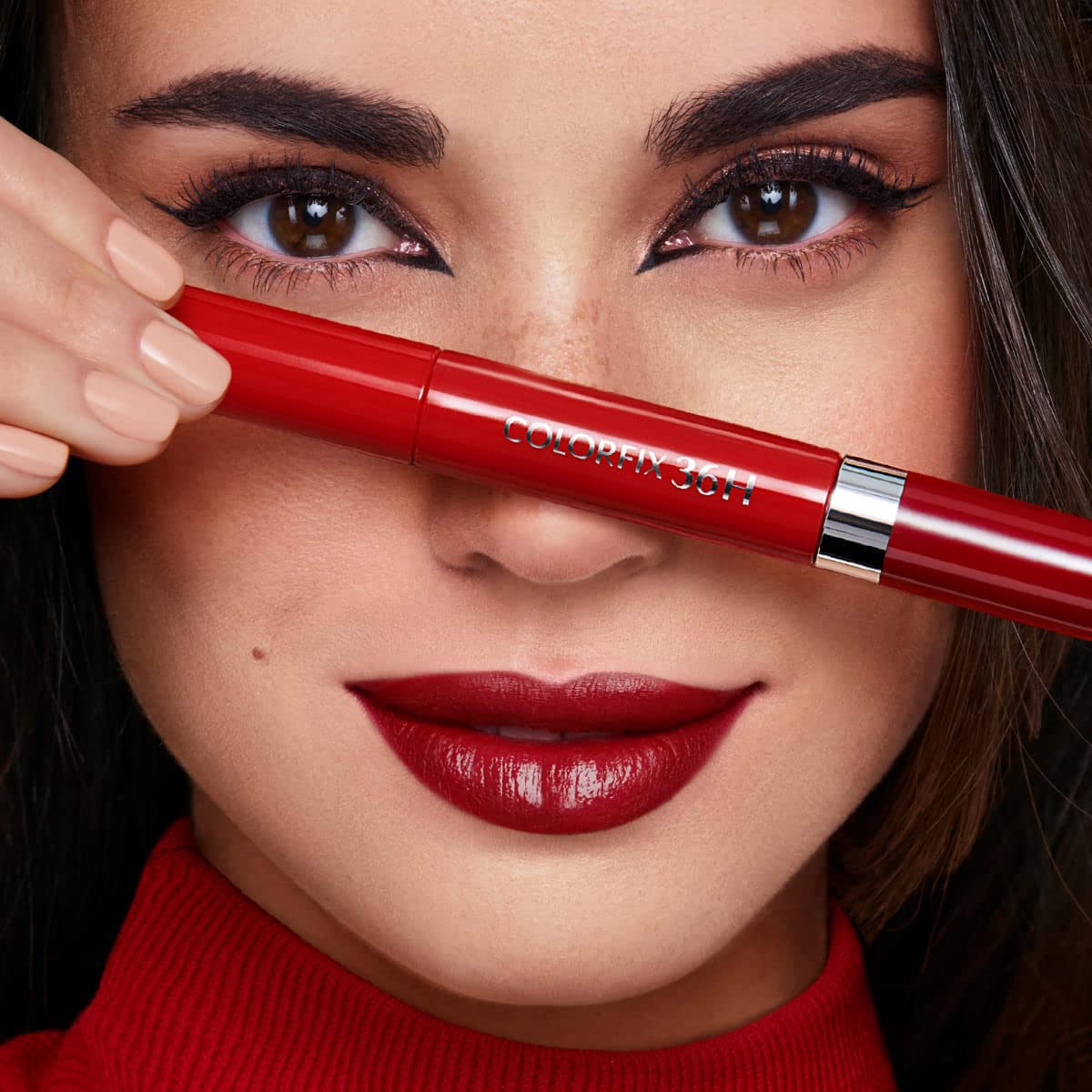 ésika - Labial Colorfix Duo Tattoo de Larga Duración 2.6ml - Pimienta Caliente