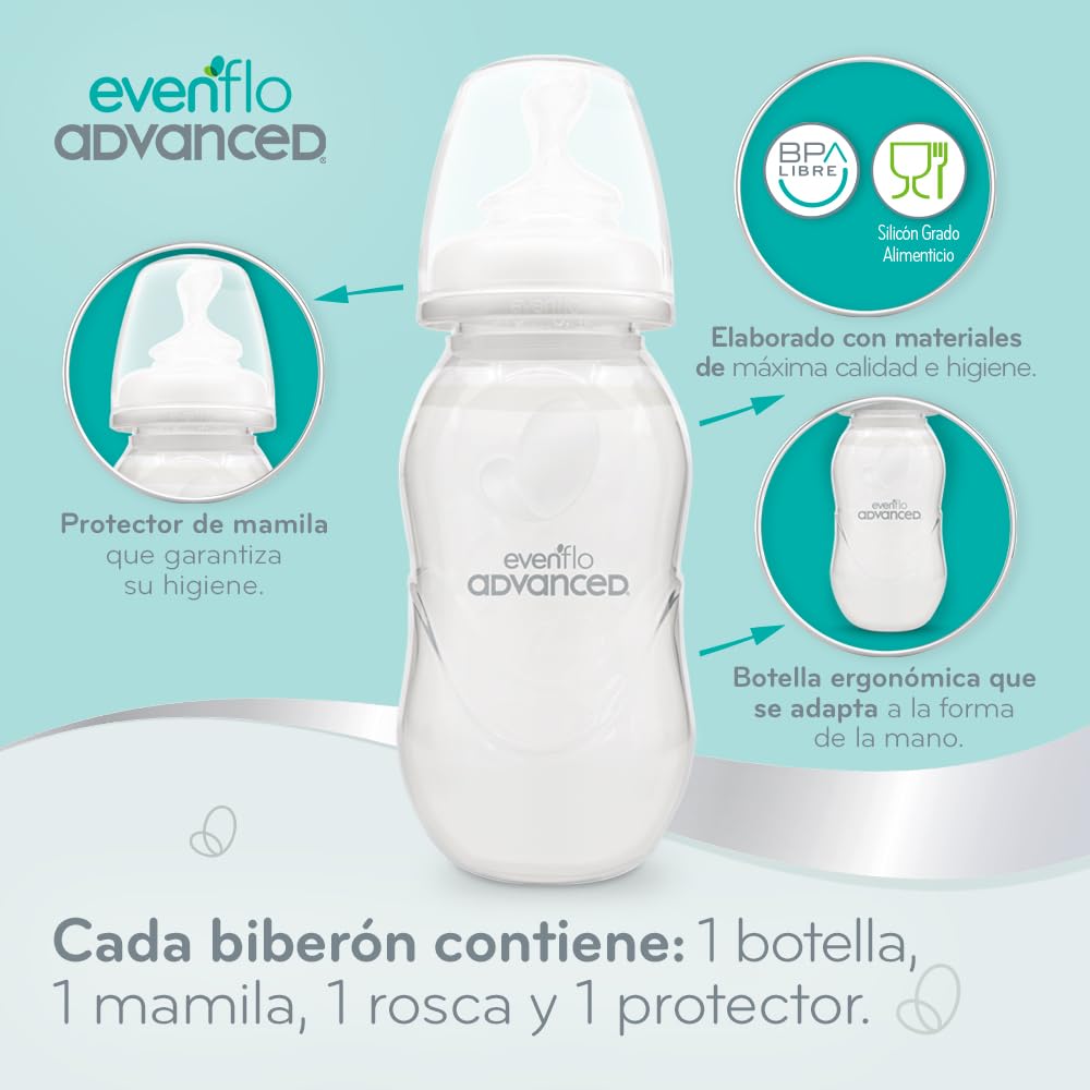 Set Ortodóntica 6 biberones + escobillón
