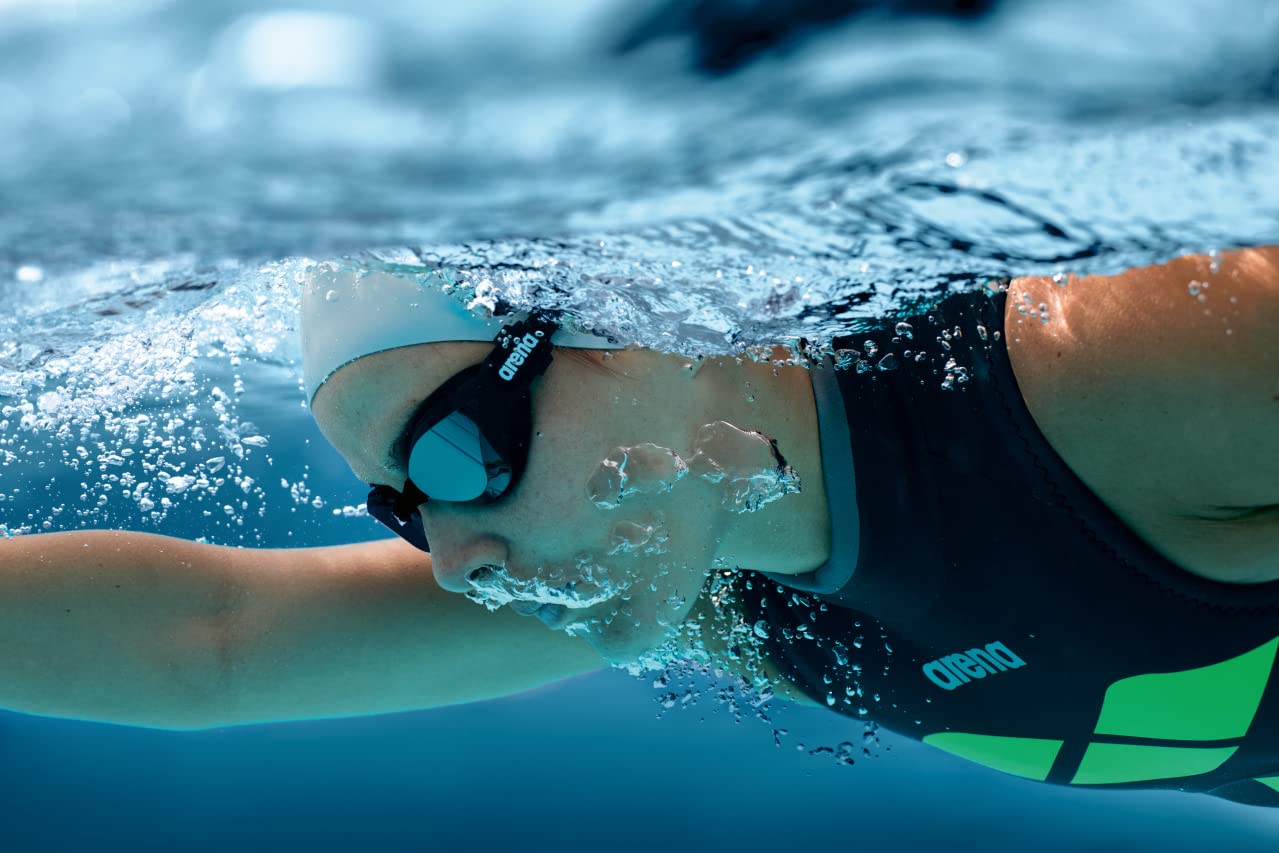 Arena Cobra Tri Swipe Mirror - anteojos de natación para triatlón, Yellow/Copper/Black