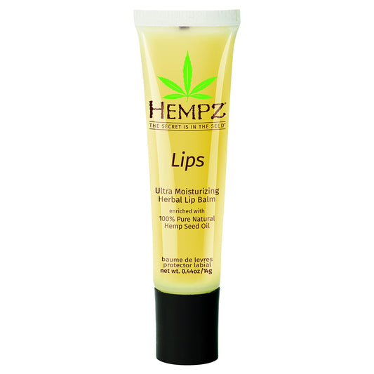 Bálsamo Labial Hempz Herbal Ultra Hidratante con Aceite de Semilla de Cáñamo Natural para Hidratación y Cuidado de Labios Secos