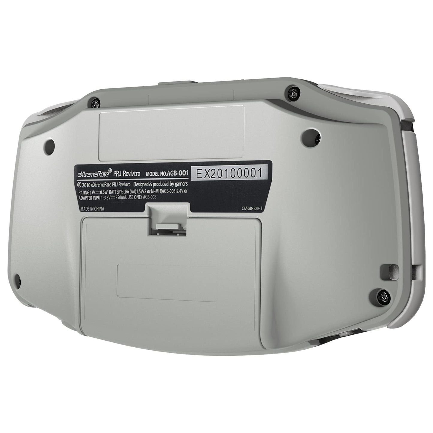 eXtremeRate IPS Ready Upgraded Carcasa para Gameboy Advance Funda Protector Placa Cubierta con Botones para GBA-Compatible con IPS & LCD Estándar-NO Incluye Consola & Pantalla IPS(Clásicos NES)