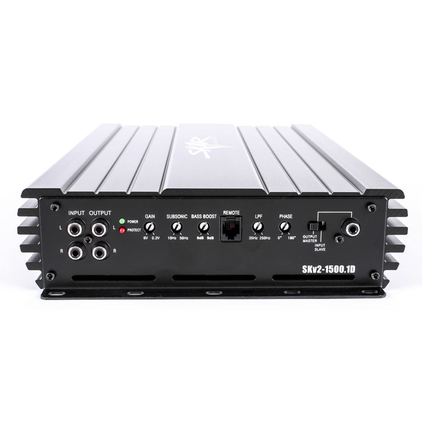 Amplificador Monoblock Skar Audio SKv2-1500.1D MOSFET Competencia Subwoofer 2200 W Máxima Potencia