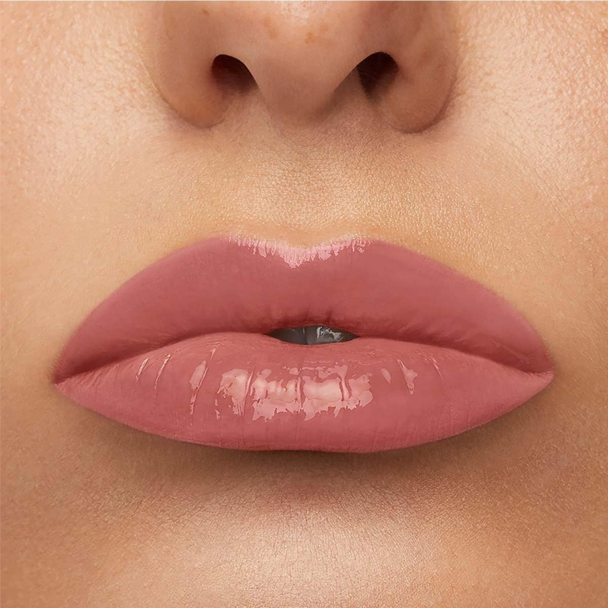 Maybelline Labial líquido brillante de larga duración, Superstay Vinyl Ink tono Charmed 100, 4.2ml