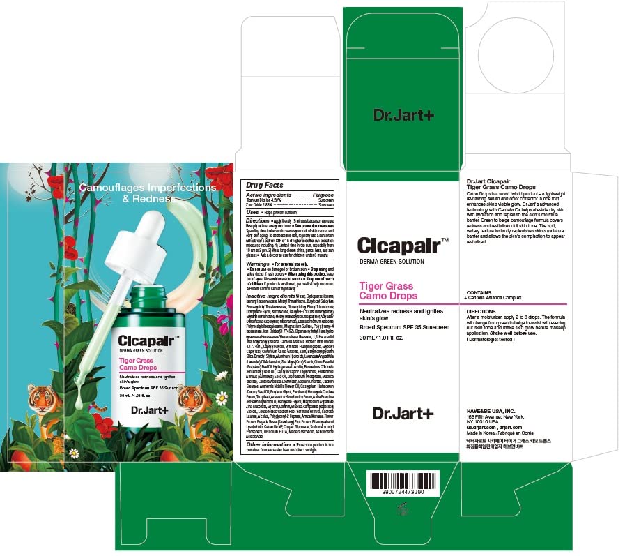 Dr.Jart+ Cicapair Tiger Grass Camo Drops (The U.S exclusive Product)