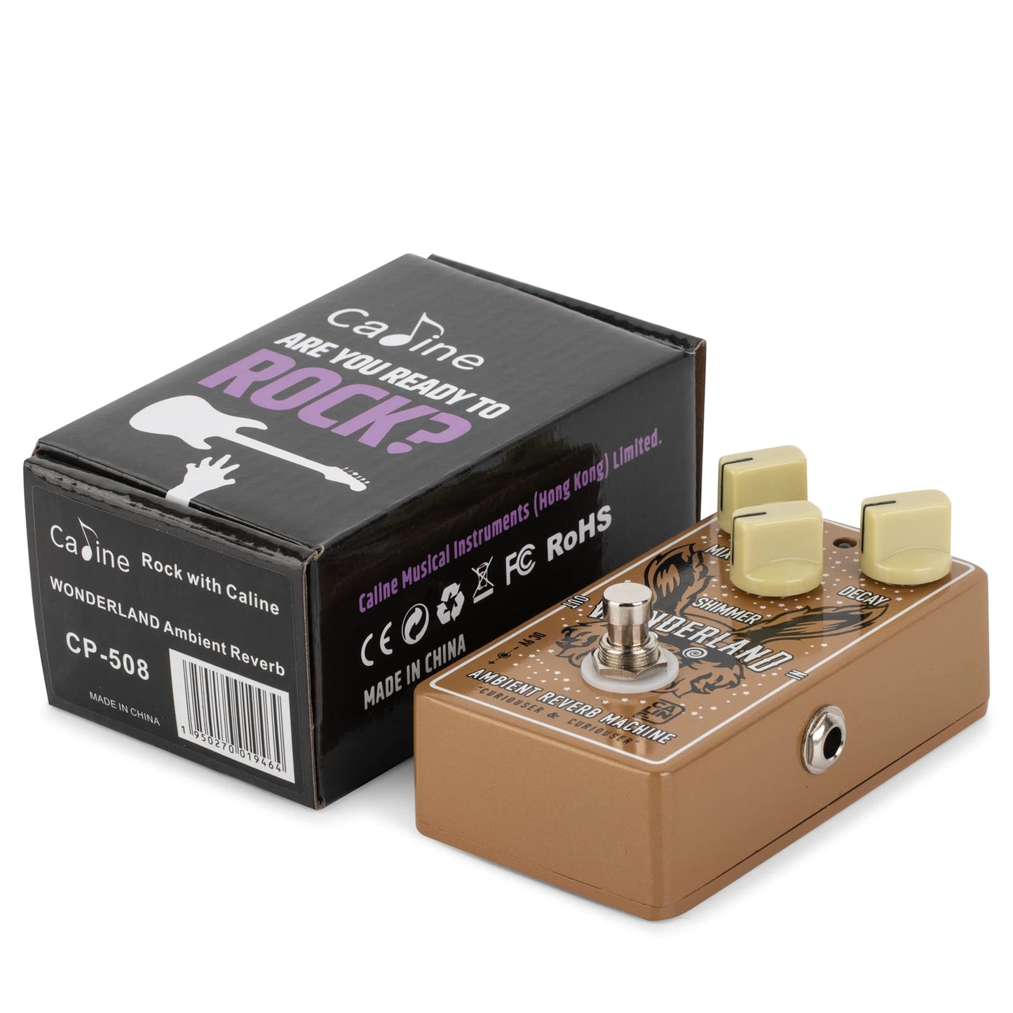 Caline CP-508 Wonderland - Pedal de efectos de guitarra digital modulado ambiental