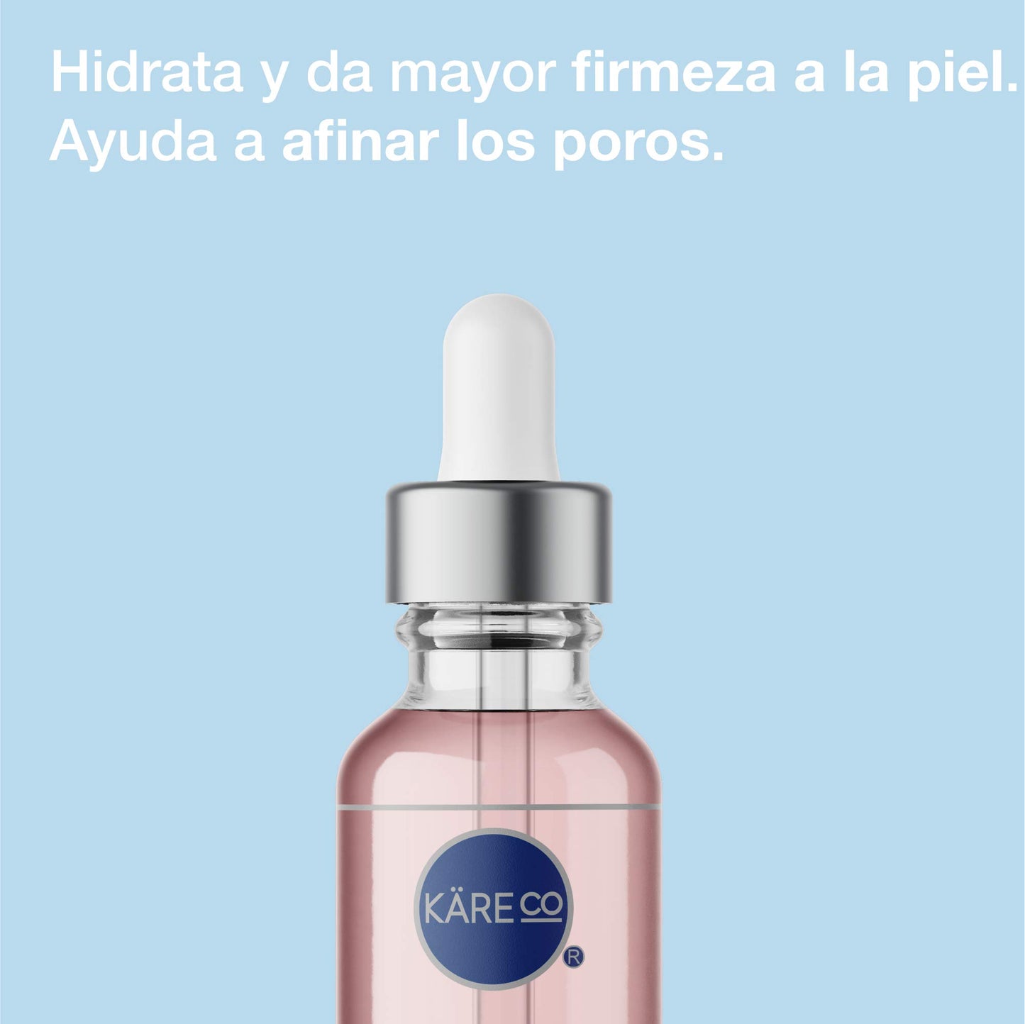 KareCo SERUM FACIAL CON ALGA SUIZA | Serum Facial Antiedad | Redefine la Firmeza y Mejora la Elasticidad con Alga Suiza, Acido Hialuronico, Vitamina C | Skin Care Premium Avanzado.