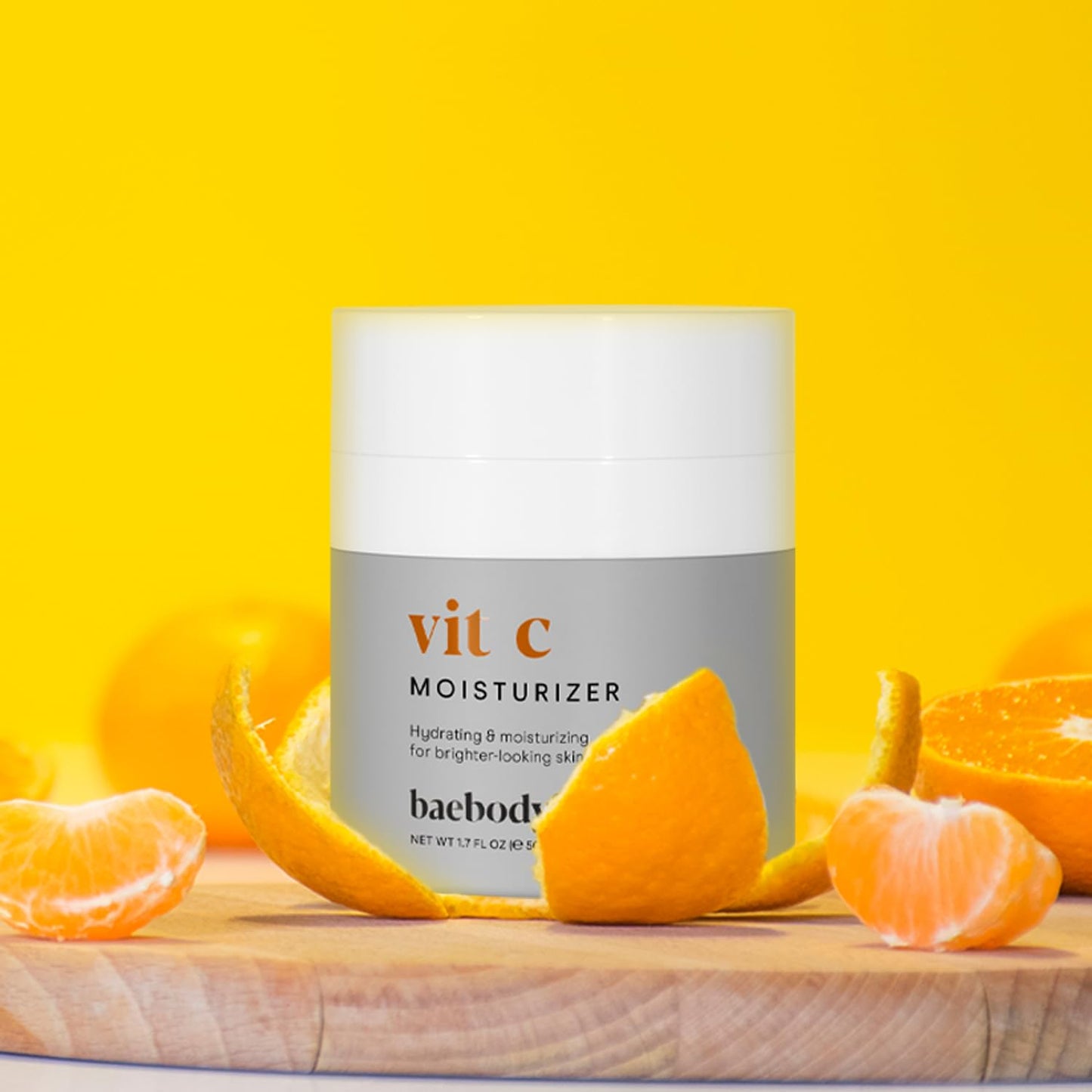 Vitamin C Moisturizer Cream for Face and Eye Area - With Vitamin C, Jojoba Oil, Vitamin E. Fights the Appearance of Wrinkles, Fine Lines, and Age Spots. Best Day and Night Cream 1.7 Fl. Oz.