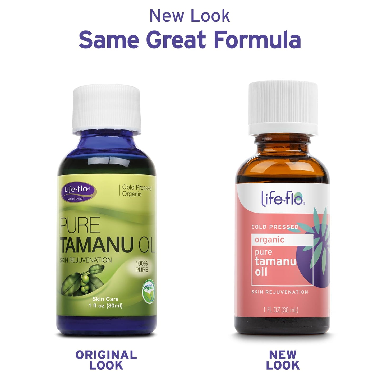 Aceite de Tamanu Life-flo Puro 1 Onza