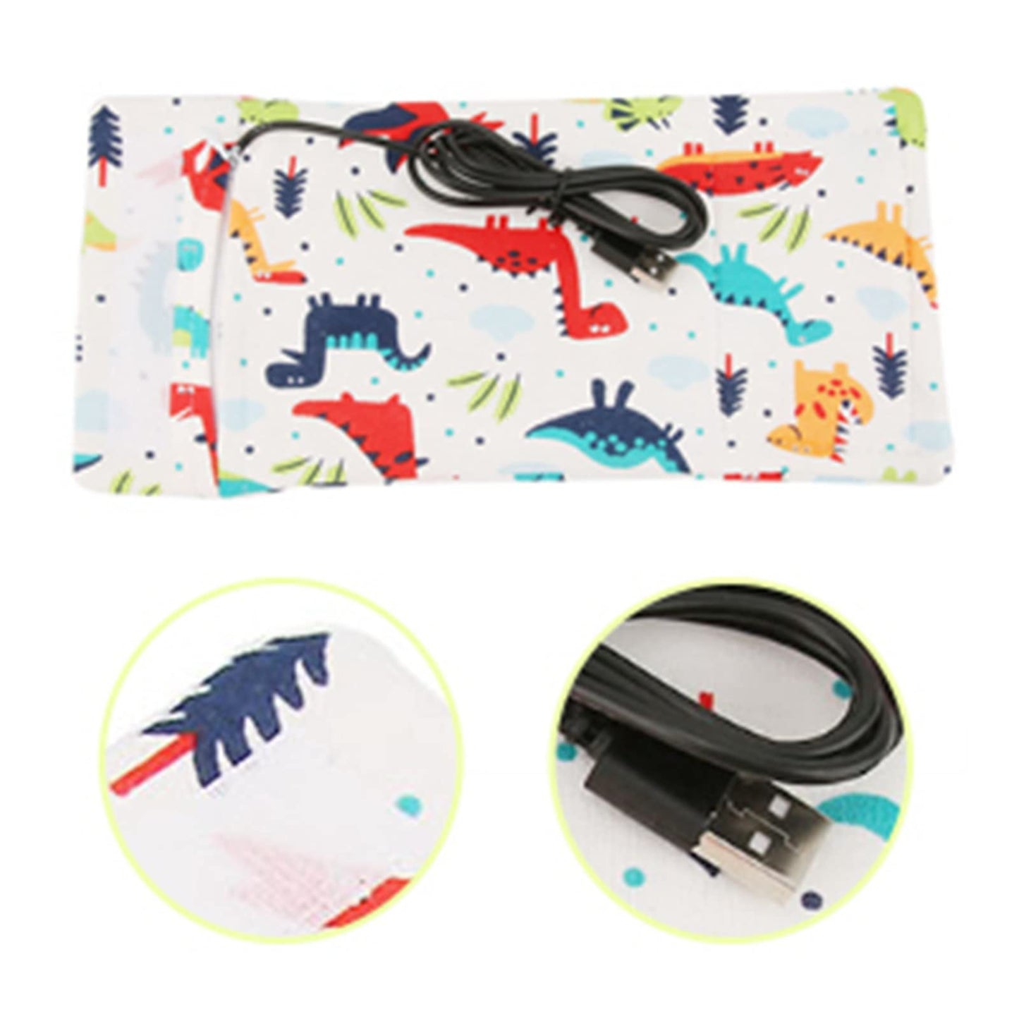 Funda para Biberón que Mantiene el Calor, Bolsas para Biberones Portátiles, USB para Mantener el Calor de la Leche, Calentador Multifunción para Taza de café, té, Bebida, Bolsa de (Tipo 2)
