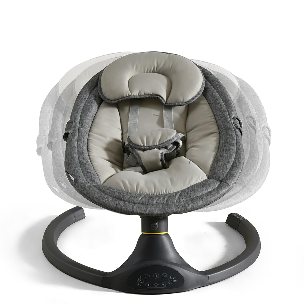 BAMBINETO Mecedora Eléctrica Bebé ORPHIC con Bluetooth