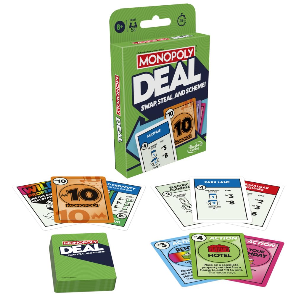 MONOPOLY Deal - Juego de Cartas