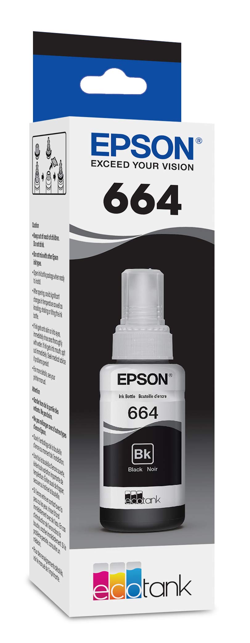 Botella de Tinta Epson EcoTank Negro