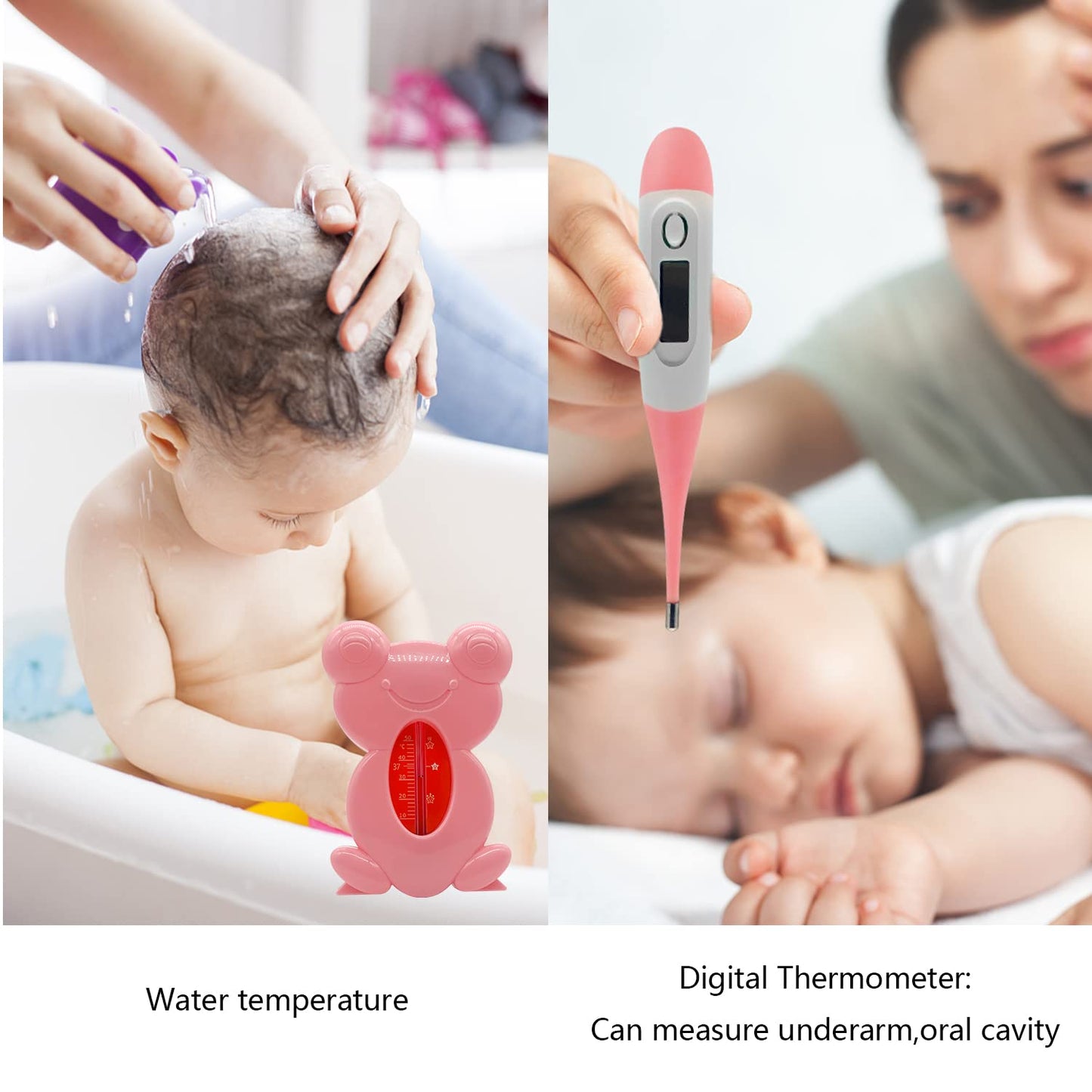 LLbucuo - Kit de cuidado de la salud y aseo para bebés, 26 en 1, juego de recortadora de uñas eléctrica para bebés recién nacidos, niños pequeños, niñas y niños, herramientas de corte de pelo
