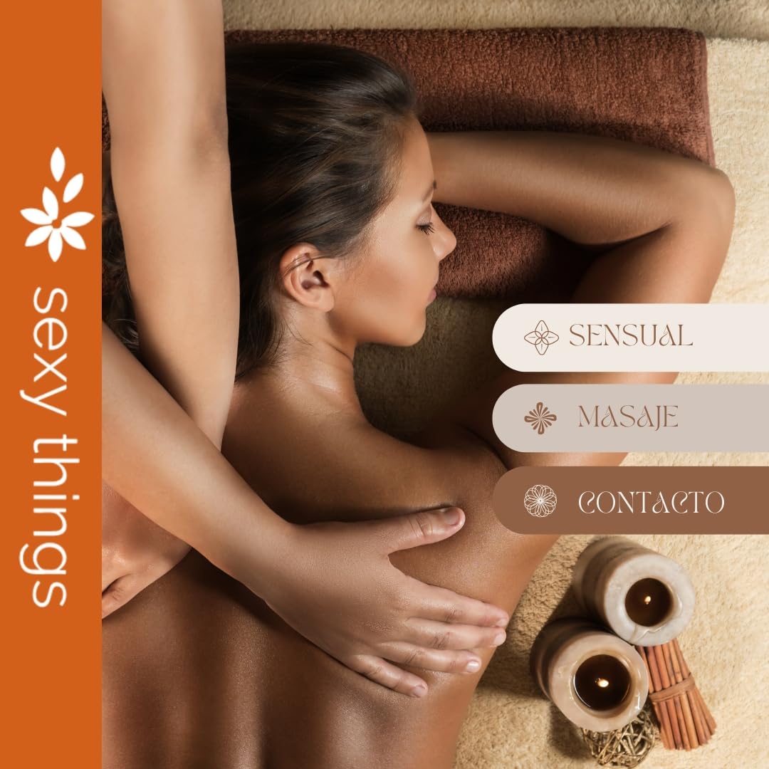 Aceite para Masaje Corporal Sexy Things Almendra Relajación y Aromaterapia para Pareja
