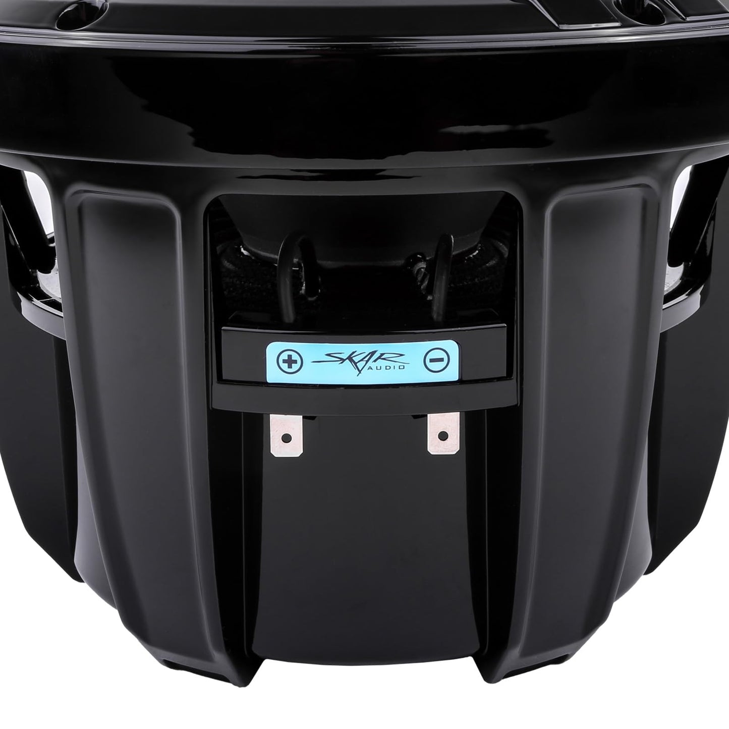 Skar Audio SKM8WBD2 8" 500W Max Power Dual 2 Ohm Subwoofer marino (negro)
