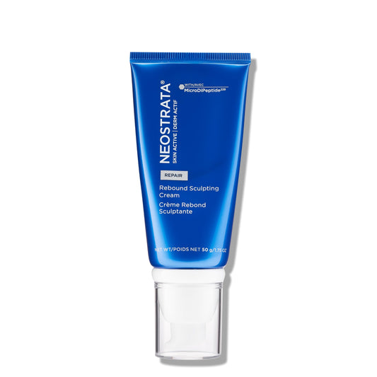 NEOSTRATA Crema escultora de rebote, hidratante de elevación multiacción, con ácido glicólico, péptidos y mezcla AHA/PHA, hidratante, no comedogénico, 1.7 onzas
