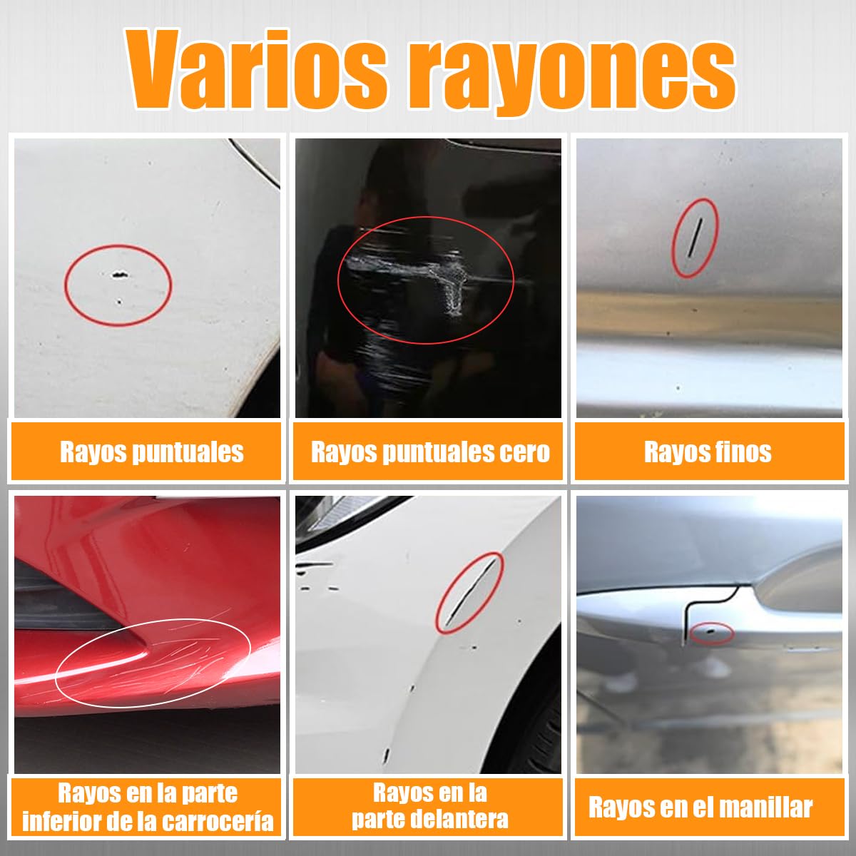 2 Piezas Bolígrafo Pintura Retoque Automotriz,Pintura para Carro,Removedor de Rayones para Arañazos Leves,Pintura para Rayones para Automotriz Carro,Autos, Motocicleta,Barco,MetáLicas o de Plástico