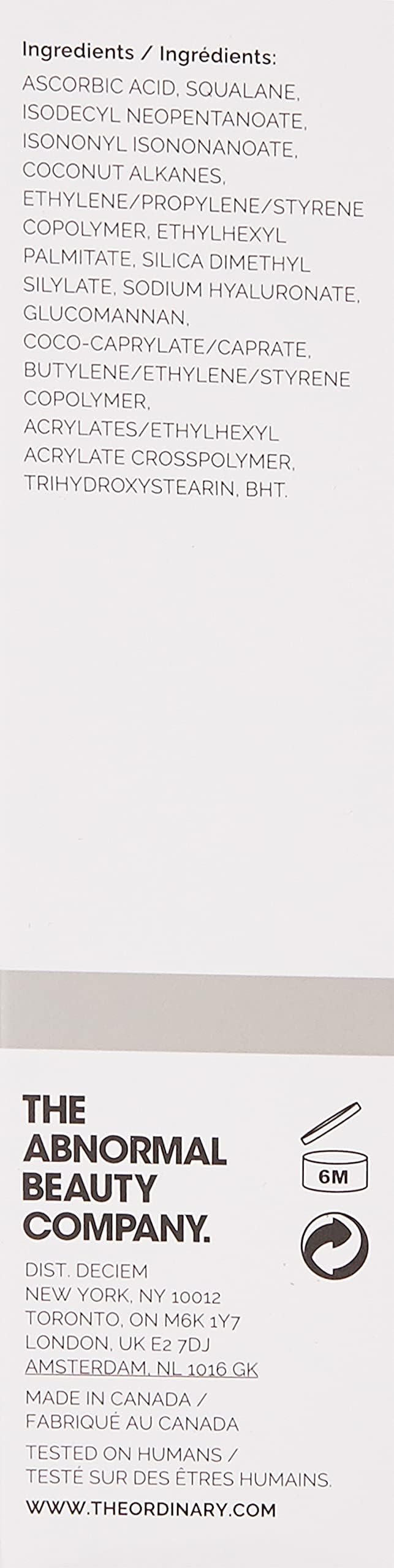 Deciem Suspension The Ordinary Vitamin C 23 % + HA, 30 ml