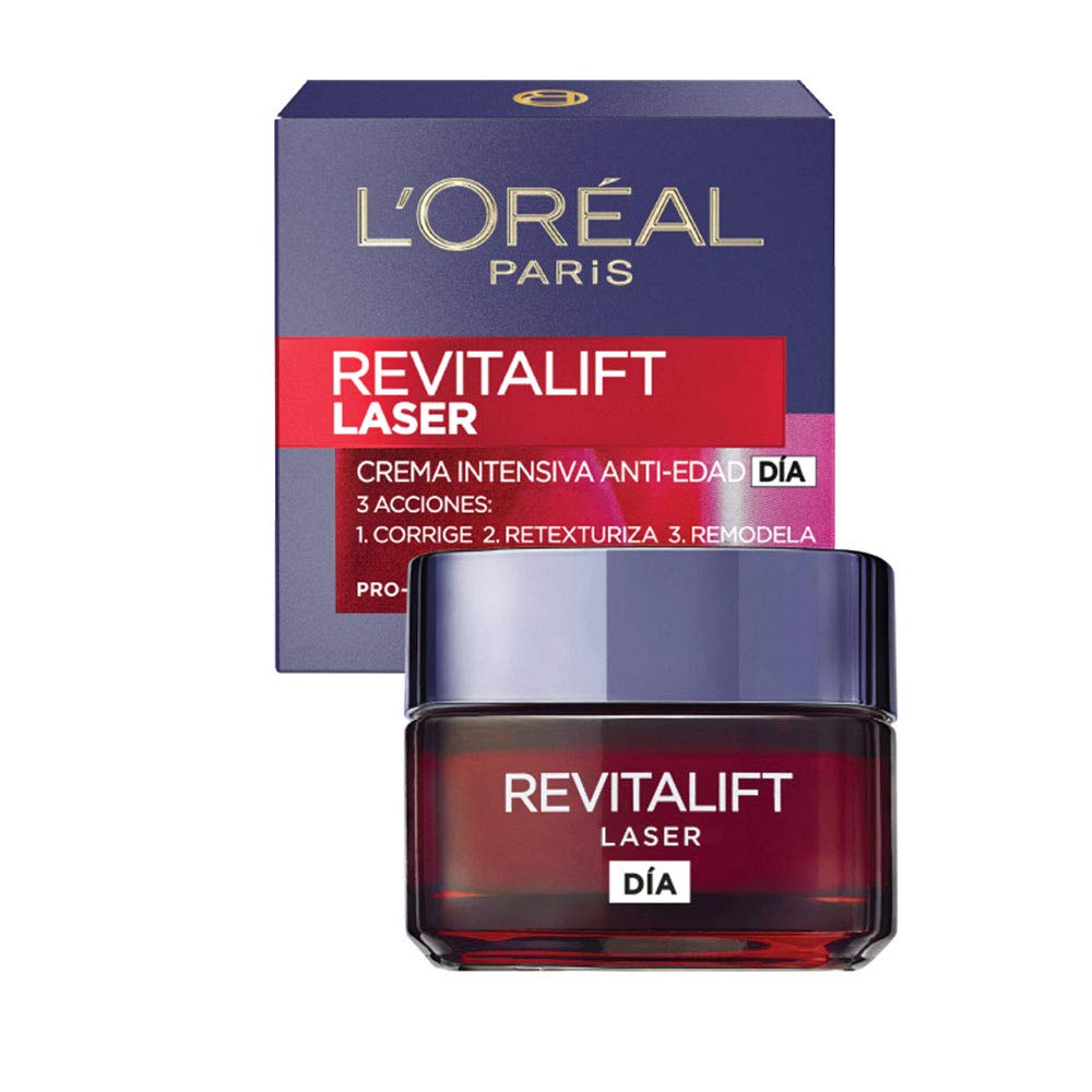 L'Oréal Paris Age Perfect + Revitalift – Cremas de Día Antiarrugas 2x50 ml
