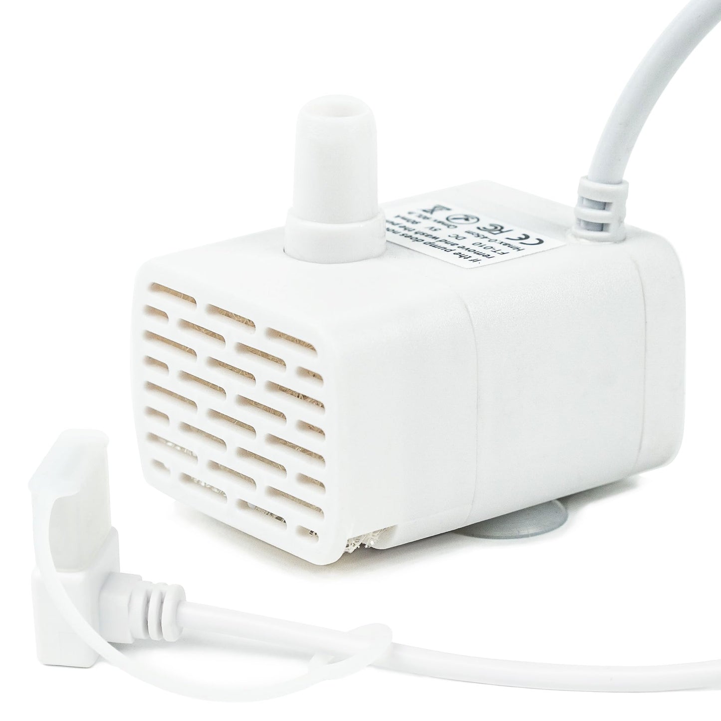 HAPUP Bomba de Repuesto para Fuente Gatos Bomba de Agua de Bebedero Gatos Solo Compatibles Fuente para Gatos sin Cable Funciona con Pilas, ASIN:B0CBX24SY7