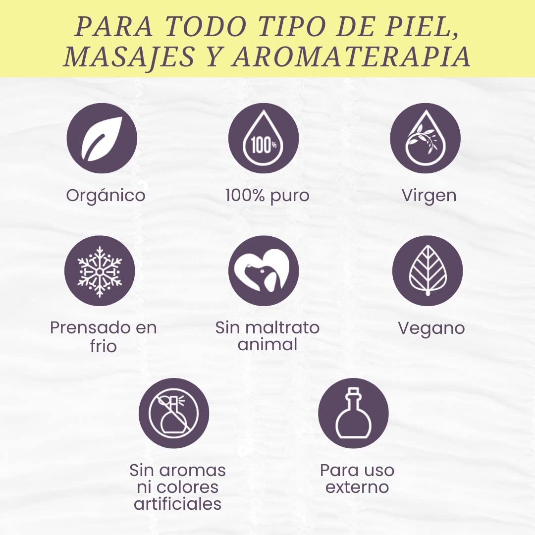 Aceite de Sésamo Orgánico Premium para Aromaterapia y Masajes de Calidad Suprema