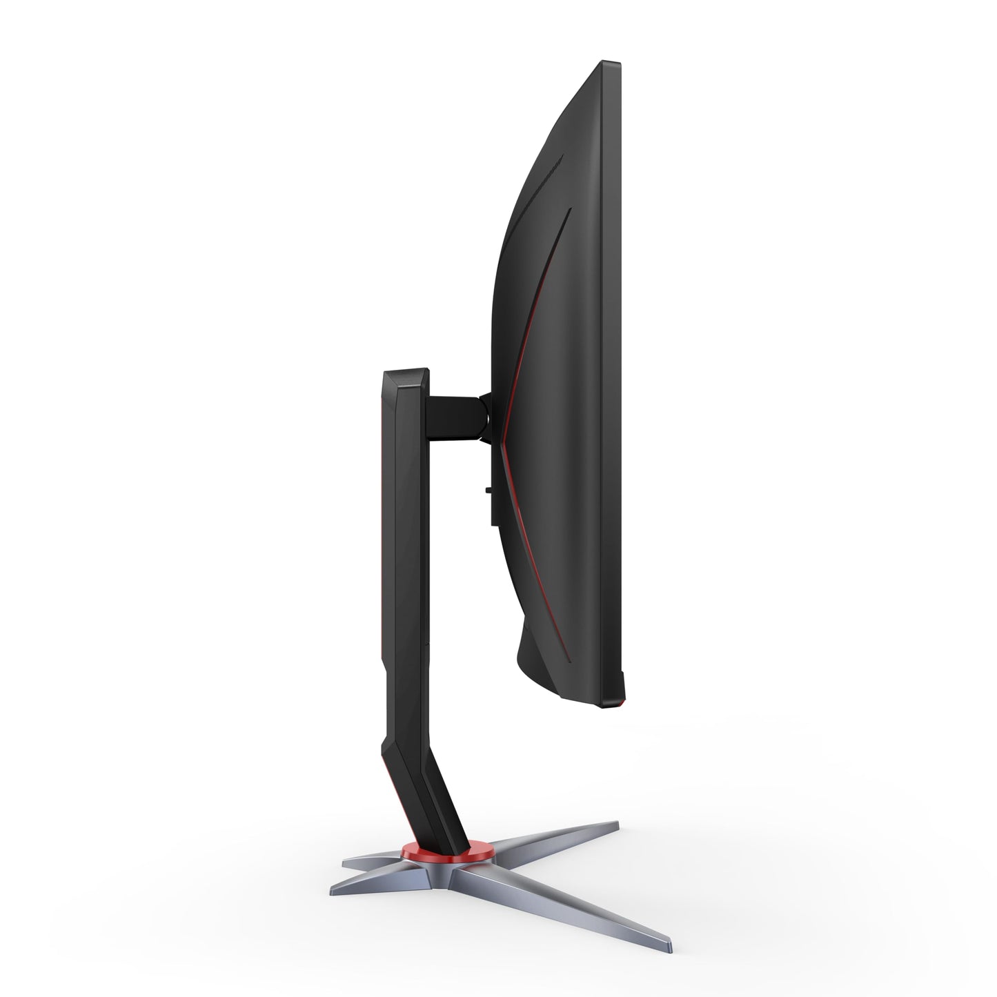 AOC C27G2Z Monitor de juego ultra rápido sin marco curvo de 27 pulgadas, FHD 1080p, 0,5 ms 240 Hz, FreeSync, HDMI/DP/VGA, altura ajustable, 3 años de garantía de píxeles muertos