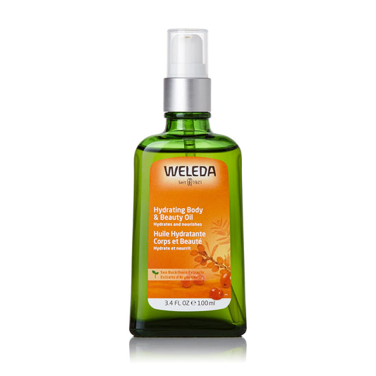 Aceite Corporal y de Belleza Weleda Espino Amarillo Hidratante con Aceites de Sésamo y Espino Amarillo