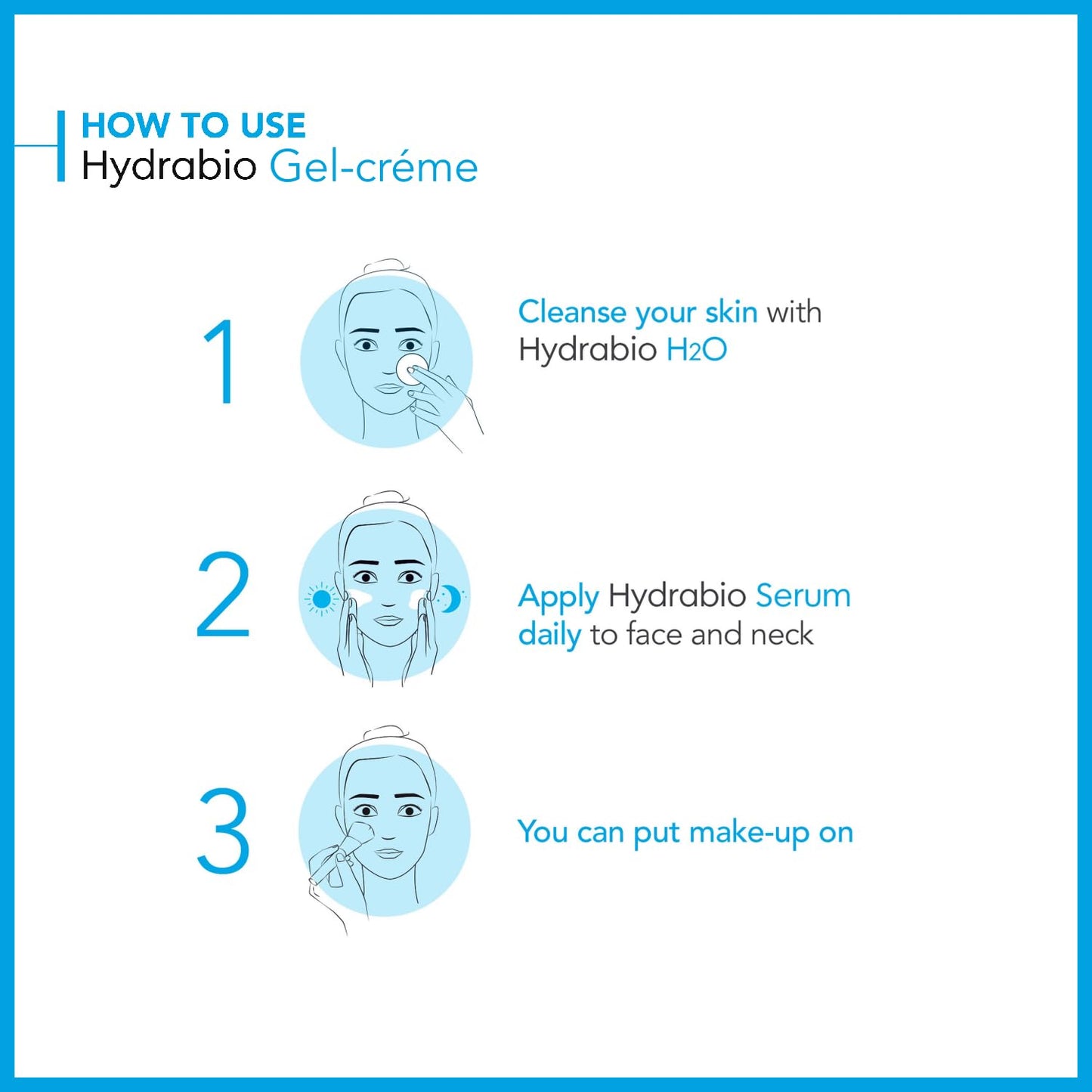 Bioderma Hydrabio Serum Moisturizing Concentrate, Unisex, 1.3 Oz
