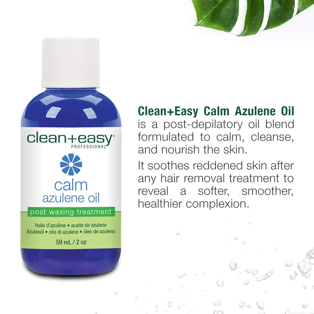 Clean + Easy Calm Aceite de azuleno, 2 onzas líquidas