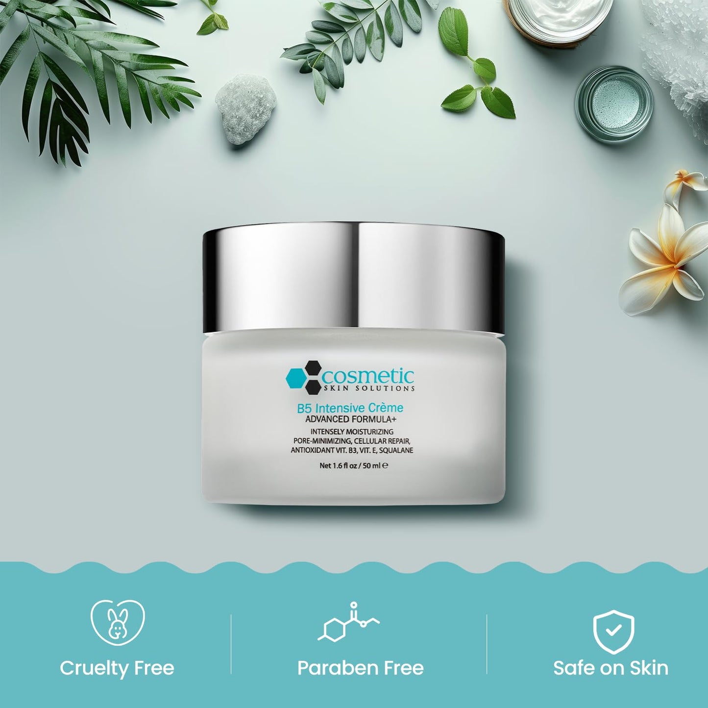 B5 Intensive Crème, crema hidratante con vitamina B5. 30 ml