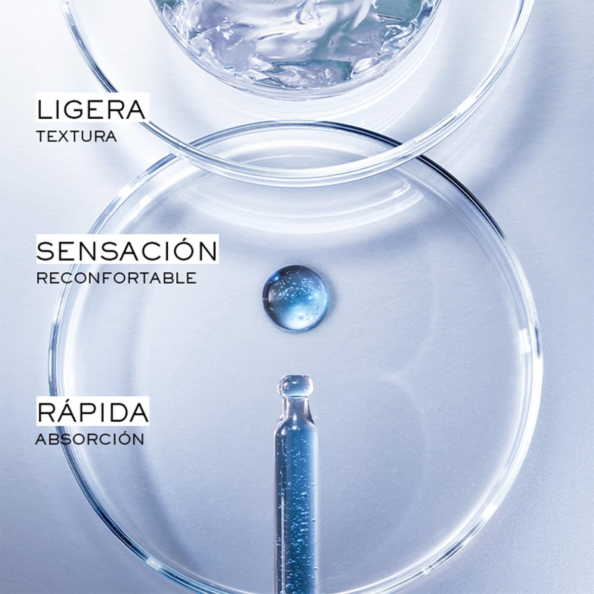 Serum Reparador Lancôme Advanced Génifique Sensitive Nocturno para Rostro y Piel Sensible con Ácido Hialurónico Ferúlico y Vitamina E