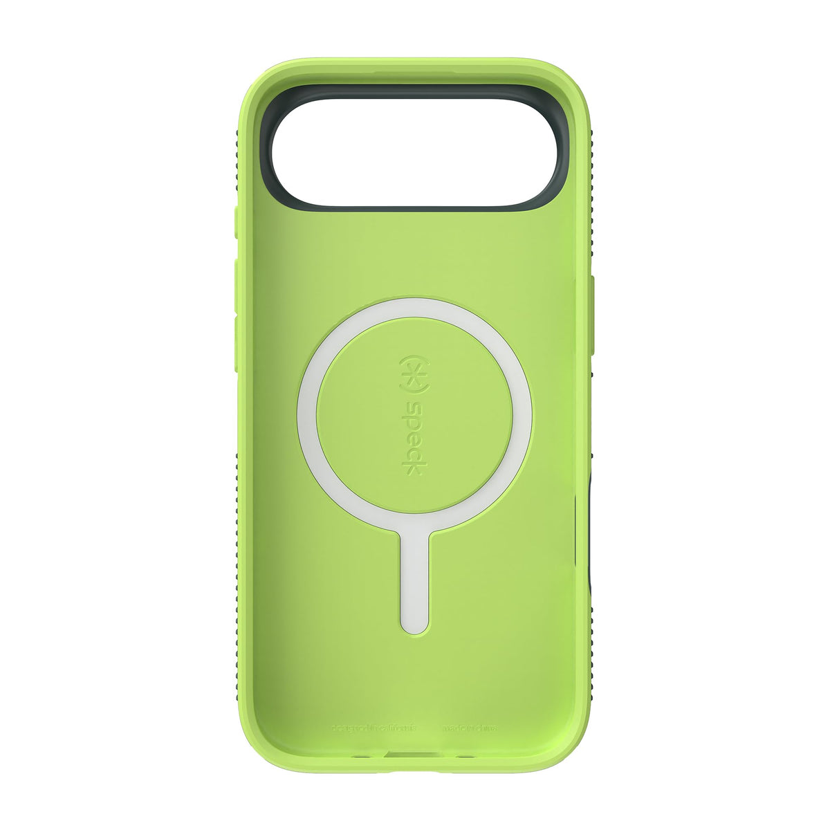Funda para iPhone 17 Speck CANDYSHELL Neo Drab Glow Green con Agarre Delgado y Protección contra Caídas Compatible con MagSafe