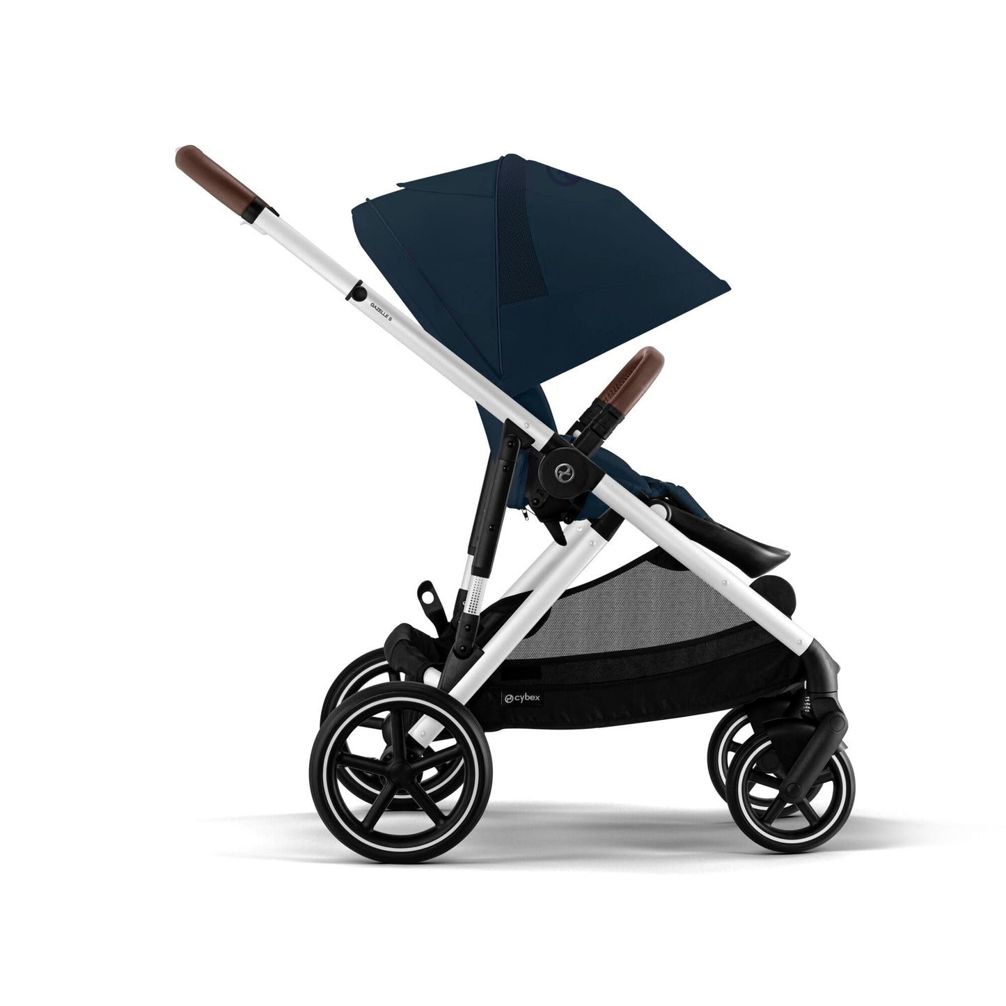 CYBEX Gazelle S Carriola doble, con más de 20 configuraciones. Color Ocean Blue (Silver Frame)