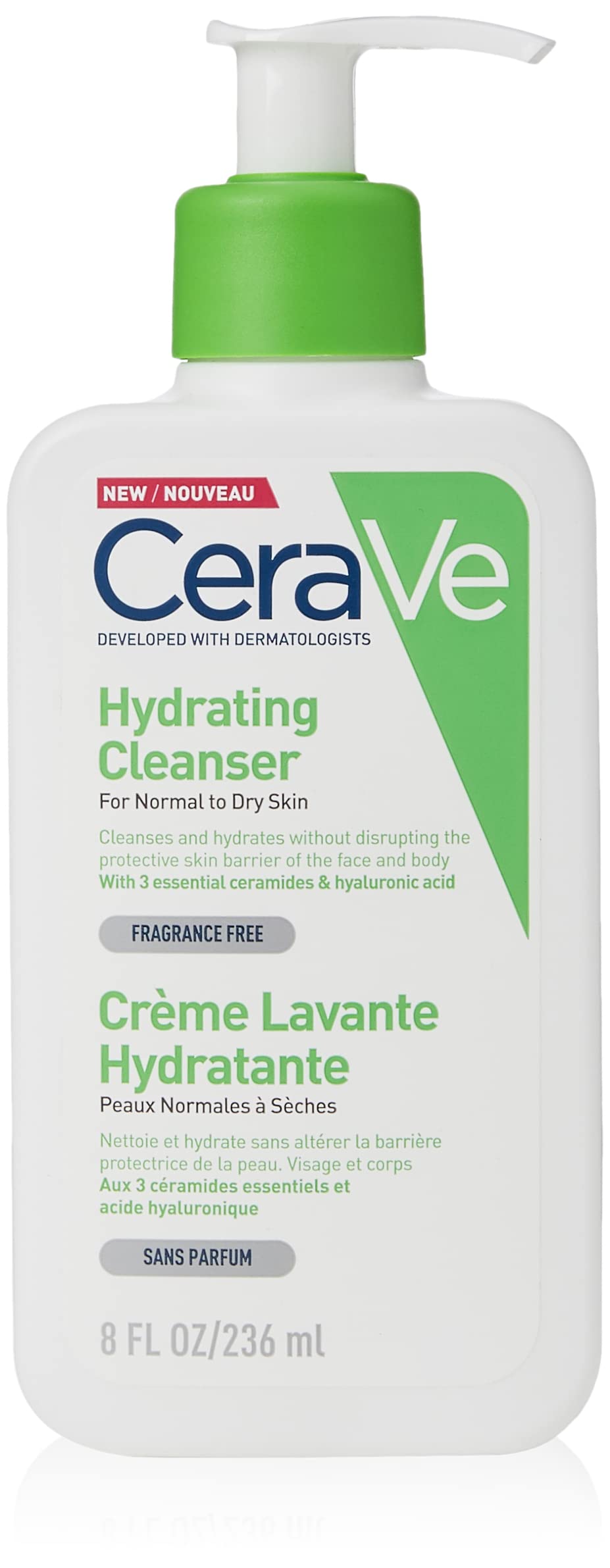 Cerave Sa Crema Alisadora Anti - Rugosidades |340Gr| Crema Exfoliante De Uso Corporal Para Piel Aspera Y Rugosa + Limpiadora Hidratante |237ml| Limpiador facial diario para piel seca