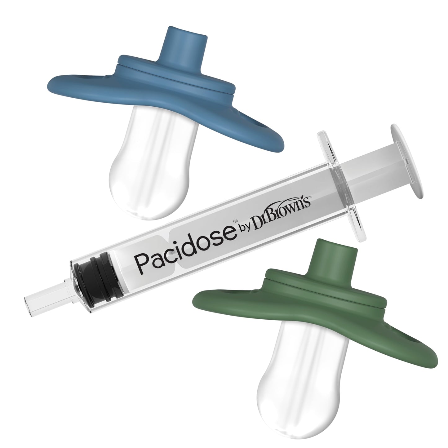 AGGIE MD Pacidose Pacifier Baby Medicine Dispenser with Oral Syringe | Newborn | 0-6 Months